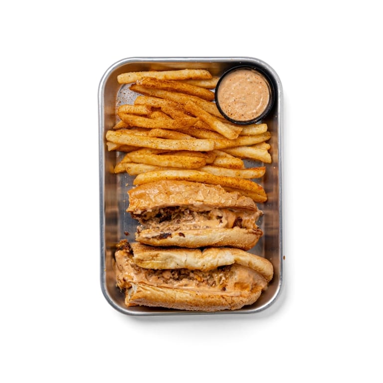 Savor our seasoned fries